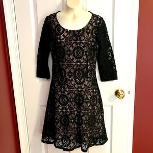 Vintage Black lace dress